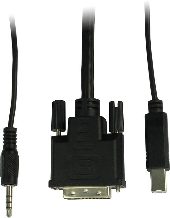 EAN 4260133128835 - Inter-Tech KVM-AS-21DA DVI interruptor KVM Negro imagen 3
