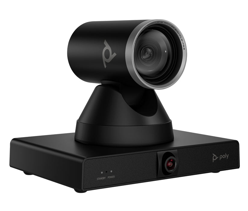 EAN 198122304394 - HP Poly Studio E60 Smart Camera 4K MPTZ with 12x Optical Zoom TAA 8 MP Negro 3840 x 2160 Pixeles 60 pps imagen 2