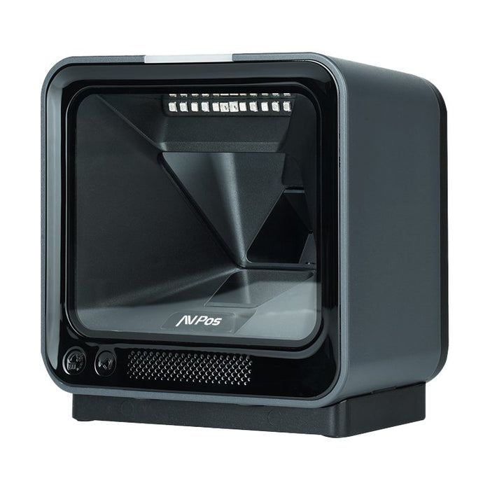 EAN 7427246076515 - AVPos AVP-BP760-2D lector de código de barras Lector de códigos de barras fijo 1D/2D CMOS Negro imagen 1