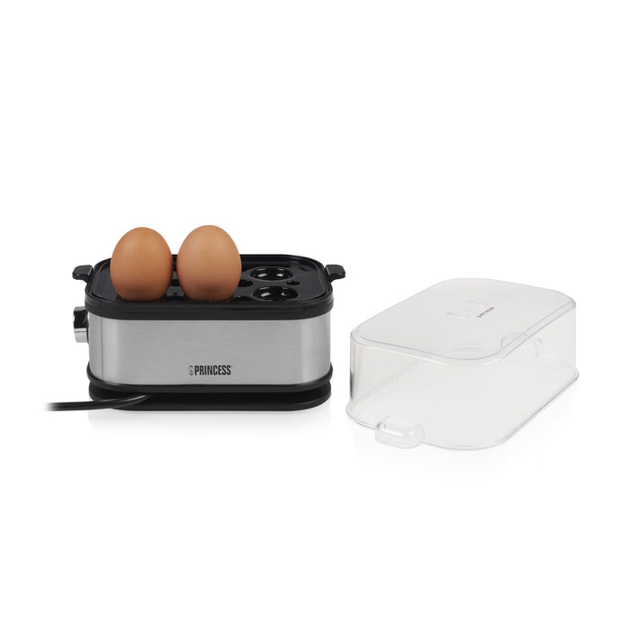 EAN 8712836962118 - Princess 01.262046.01.001 cuecehuevos 6 huevos 400 W Negro, Plata imagen 2