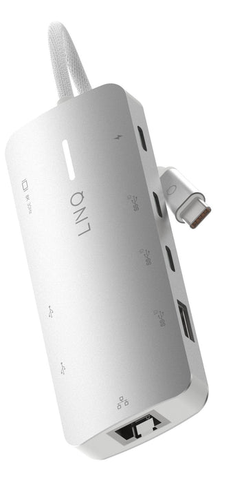 EAN 8720574622737 - LINQ LQ49081PS base para portátil y replicador de puertos Alámbrico USB 3.2 Gen 2 (3.1 Gen 2) Type-C Gris imagen 1