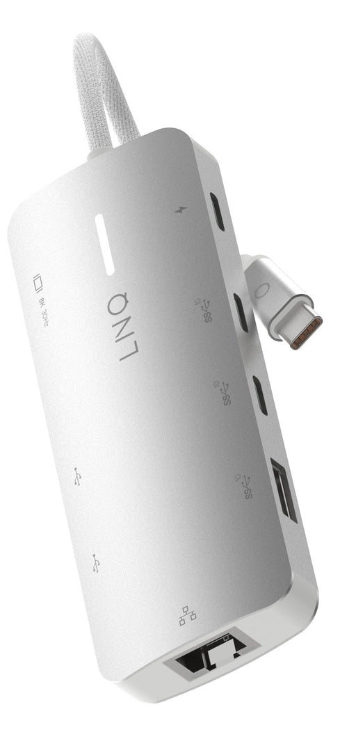 EAN 8720574622737 - LINQ LQ49081PS base para portátil y replicador de puertos Alámbrico USB 3.2 Gen 2 (3.1 Gen 2) Type-C Gris imagen 1
