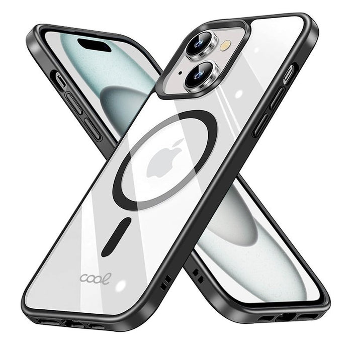 EAN 8434847074054 - COOL Accesorios COOL funda para teléfono móvil 15,5 cm (6.1") Negro, Transparente imagen 2