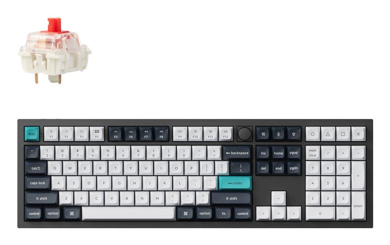 EAN 4895248865742 - Keychron Q6 Max teclado Universal USB + RF Wireless + Bluetooth Negro, Carbono imagen 1