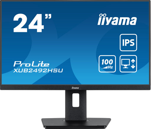 EAN 4948570122578 - iiyama XUB2492HSU-B6 pantalla para PC 60,5 cm (23.8") 1920 x 1080 Pixeles Full HD LED Negro imagen 2