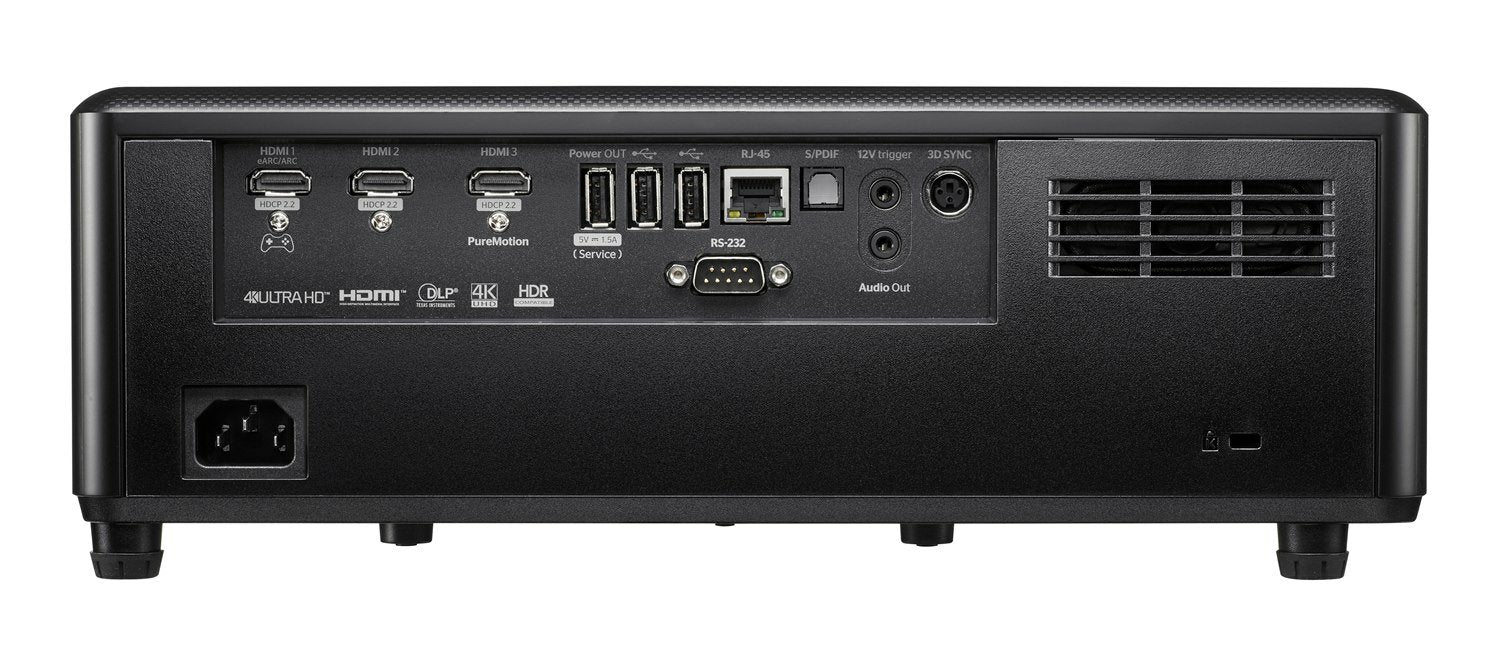 EAN 5055387668416 - Optoma UHZ55 Proyector de alcance estándar 3000 lúmenes ANSI DLP UHD 4K (3840x2160) 3D Negro imagen 9
