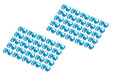 EAN 4016032491002 - Digitus A-CC-B accesorio para cable Clavija de codificación por colores imagen 1