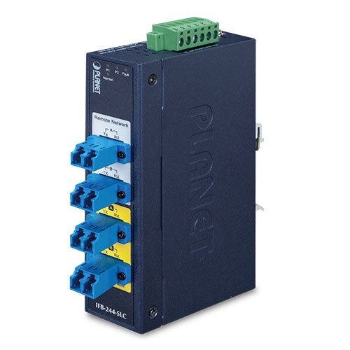 EAN 4711605284257 - PLANET IFB-244-SLC convertidor de medio 1620 nm Monomodo Azul imagen 1