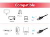 EAN 4015867172605 - Equip 625450 cable de red Negro 1 m Cat6 U/UTP (UTP) imagen 3