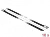 EAN 4043619188154 - DeLOCK 18815 presilla Acero Negro 10 pieza(s) imagen 2