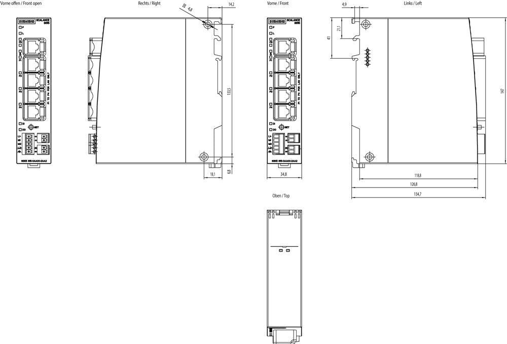 EAN 4047622252741 - Siemens 6GK5615-0AA00-2AA2 no categorizado imagen 4