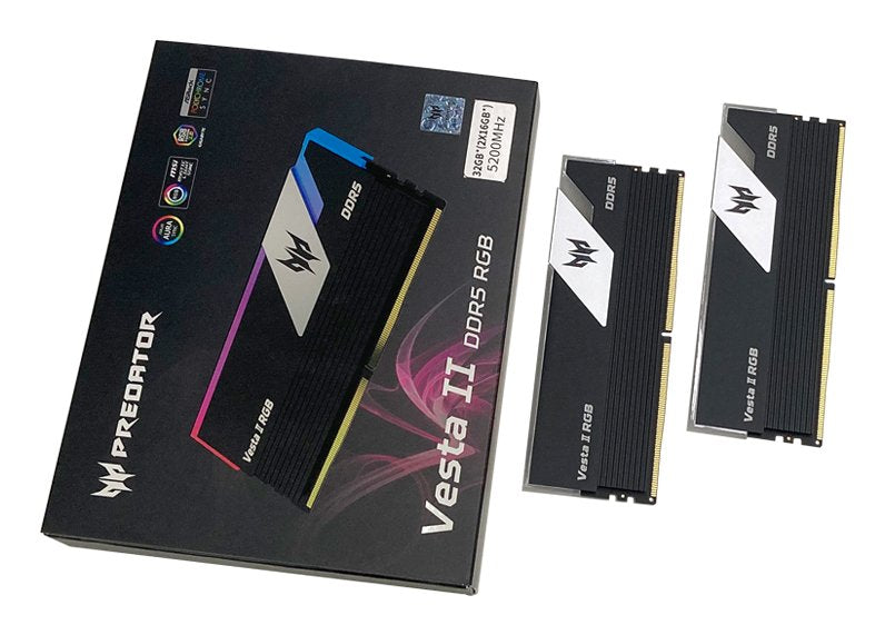 EAN 6955914638990 - Predator VESTA2-32GB-6000-1R8-V12 módulo de memoria 2 x 16 GB DDR5 6000 MT/s 288-pin DIMM imagen 11