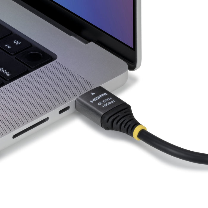 EAN 65030925068 - StarTech.com HDMMV5F cable HDMI HDMI tipo A (Estándar) Negro, Plata imagen 7