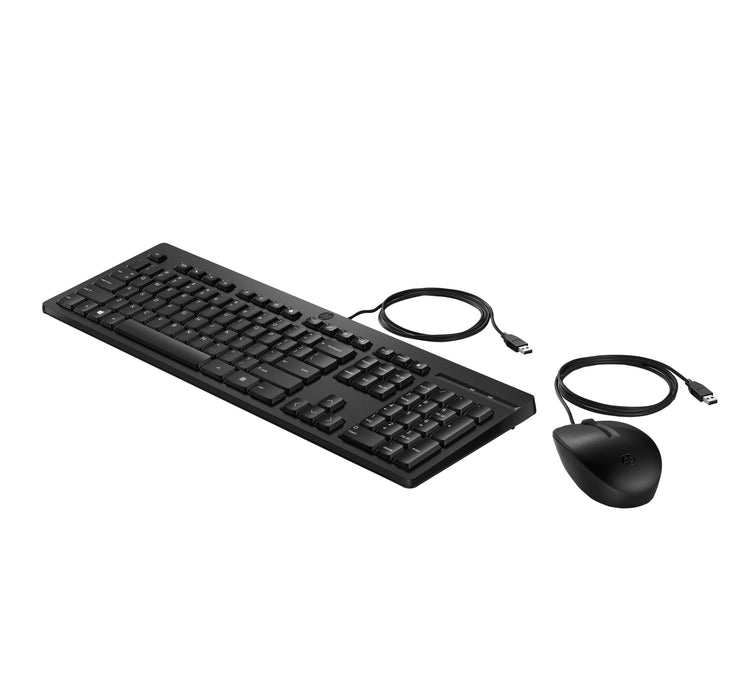 EAN 0198701790938 - HP 225 Wired Mouse and Keyboard Combo G2 teclado Ratón incluido Oficina USB Negro imagen 3