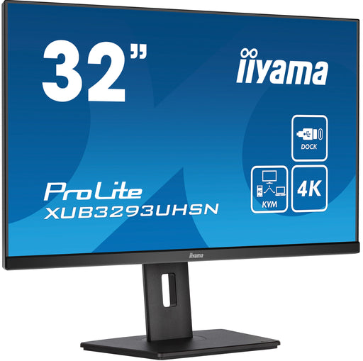 EAN 4948570121342 - iiyama ProLite XUB3293UHSN-B5 pantalla para PC 80 cm (31.5") 3840 x 2160 Pixeles 4K Ultra HD LCD Negro imagen 1