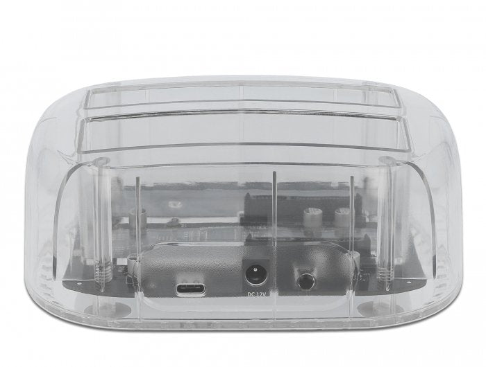 EAN 4043619640904 - DeLOCK 64090 base de conexión para disco duro USB 3.2 Gen 1 (3.1 Gen 1) Type-C Transparente imagen 3