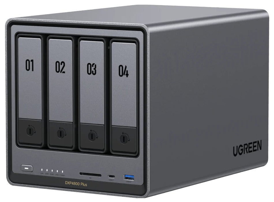 EAN 6941876232611 - Ugreen NASync DXP4800 Plus NAS Escritorio Intel® Pentium® Gold 8505 8 GB DDR5 0 TB UGOS PRO imagen 1