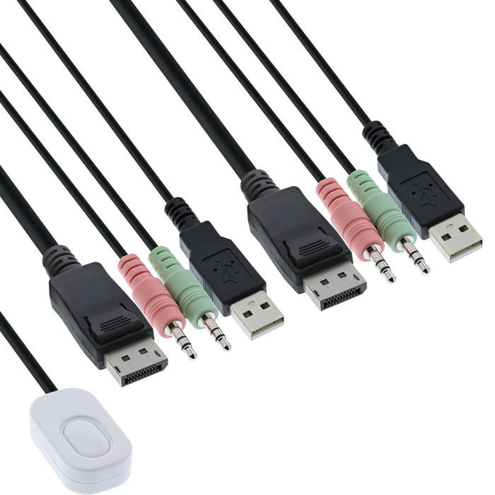 EAN 4043718279012 - InLine 63613I interruptor KVM Blanco imagen 3
