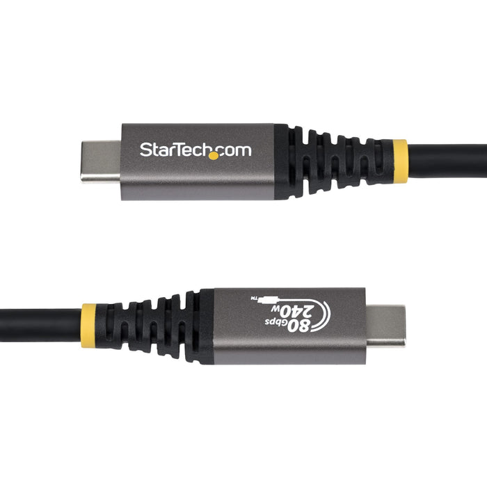 EAN 0065030919777 - StarTech.com CC50CM80GUSB4CABLE cable USB USB4 Gen 4x2 0,5 m USB C imagen 3