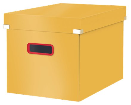 EAN 4002432128570 - Leitz Click & Store Caja de almacenaje Rectangular Cartón duro, Polipropileno (PP) Amarillo imagen 1