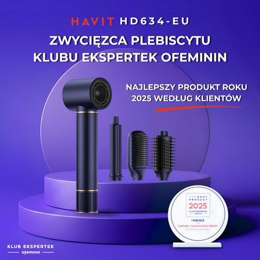 EAN 6939119042837 - Havit HD634-EU secador 1300 W Azul imagen 2