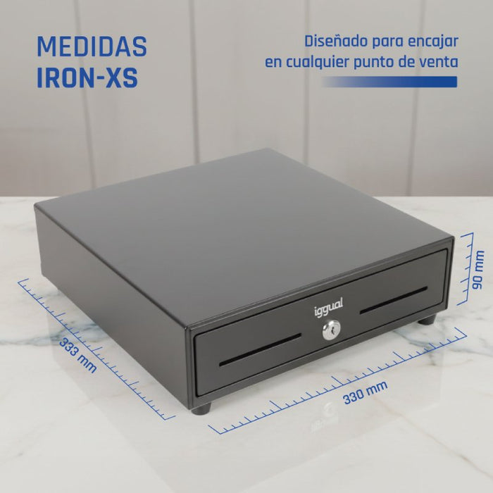 EAN 8435364320709 - iggual IRON-XS Cajón de efectivo automático y manual imagen 10