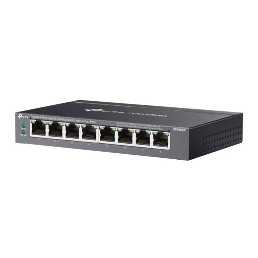 EAN 4895252507805 - TP-Link Omada DS108GP switch No administrado Gigabit Ethernet (10/100/1000) Energía sobre Ethernet (PoE)  imagen 2