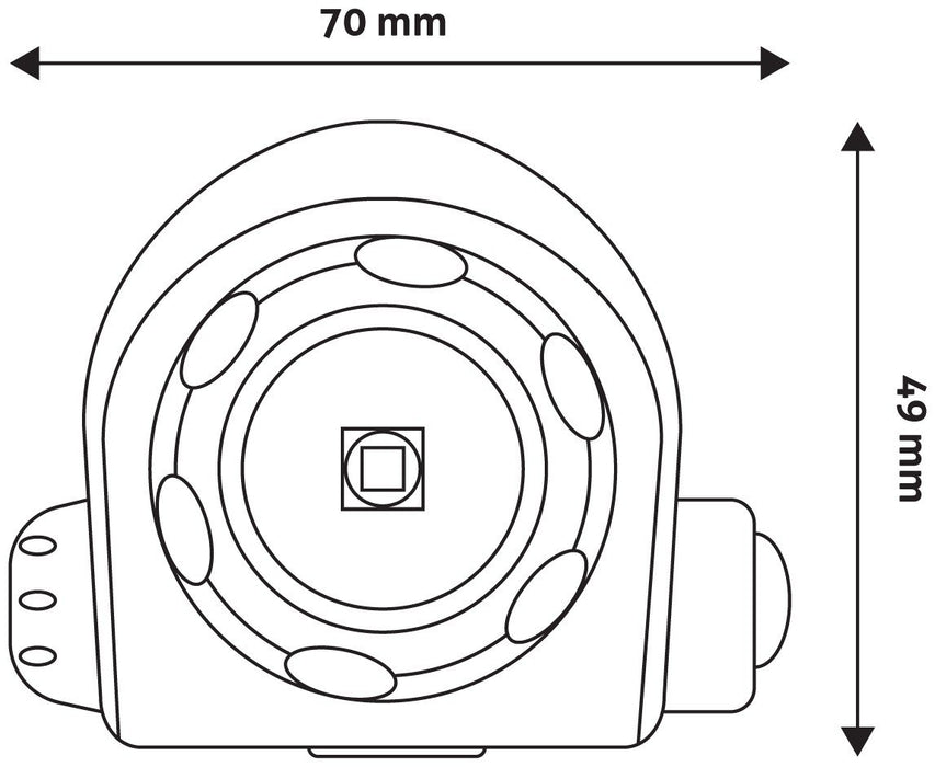 EAN 5999097901640 - Entac EHL-ZOOM-5W-ALU linterna Negro Linterna con cinta para cabeza LED imagen 8