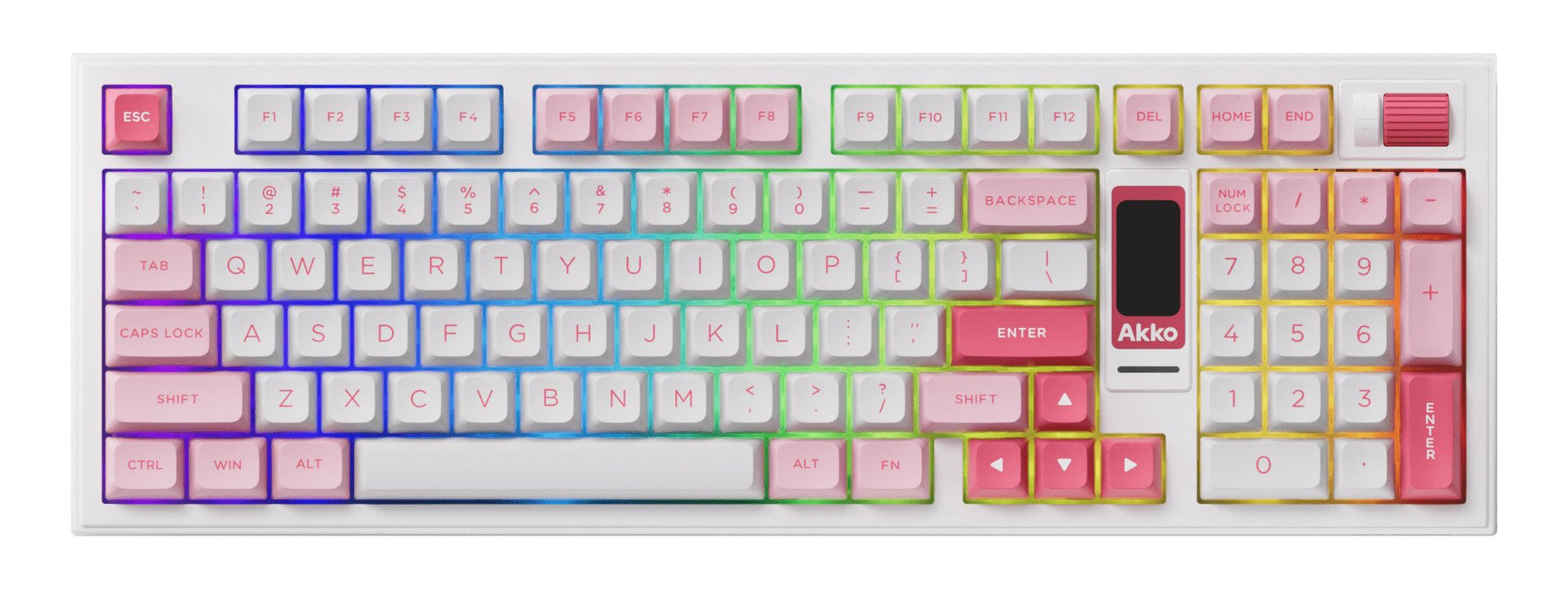 EAN 6925758630924 - Akko 5098B teclado Juego USB + RF Wireless + Bluetooth QWERTY Inglés de EE. UU. Blanco imagen 1