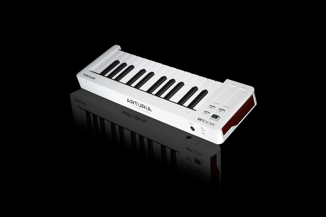 EAN 3760033532318 - Arturia MicroLab mk3 teclado MIDI 25 llaves USB Blanco imagen 4