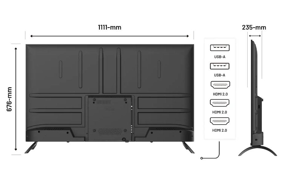 EAN 4589511171615 - JAPANNEXT JN-IPS500UHD60F pantalla para PC 127 cm (50") 3840 x 2160 Pixeles 4K Ultra HD Negro imagen 6