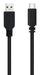 EAN 8433281007727 - Nanocable USB 2.0, 2m cable USB USB C 2 x USB A Negro imagen 2