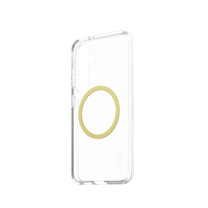 EAN 5715685016950 - PanzerGlass CARE™ by ® Urban Combat Case Transparent w. Chardonnay Qi Compatible Samsung Galaxy S25 funda imagen 4