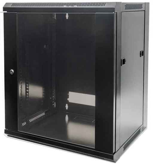 EAN 766623711715 - Intellinet 711715 armario rack Bastidor de pared Negro imagen 1