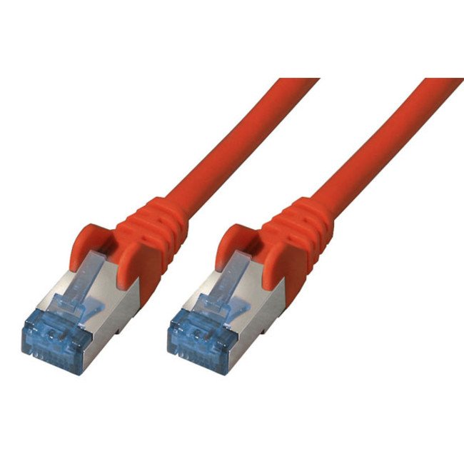 EAN 4017538063946 - S/CONN maximum connectivity Cat6a, 0.25m cable de red Rojo 0,25 m S/FTP (S-STP) imagen 1