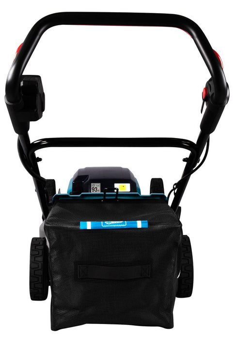 EAN 88381894432 - Makita DLM530Z cortadora de césped Cortacésped de empuje a gasolina Batería Negro, Azul imagen 4