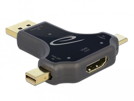 EAN 4043619640607 - DeLOCK 64060 cambiador de género para cable Negro imagen 1