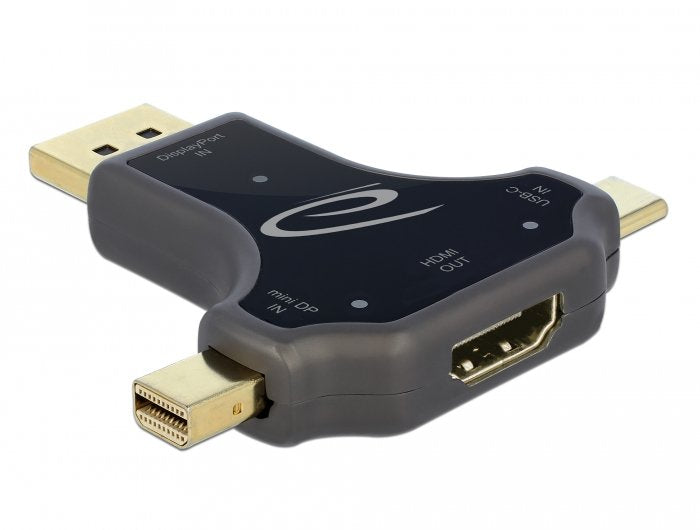 EAN 4043619640607 - DeLOCK 64060 cambiador de género para cable Negro imagen 1