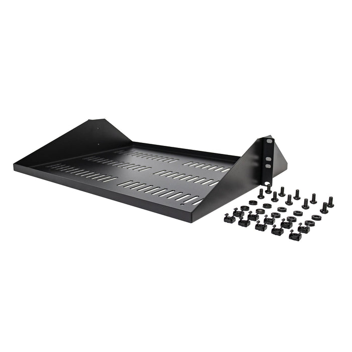 EAN 65030893954 - StarTech.com SHELF-2U-14-CENTER-V accesorio de bastidor Cajón metálico para rack imagen 5