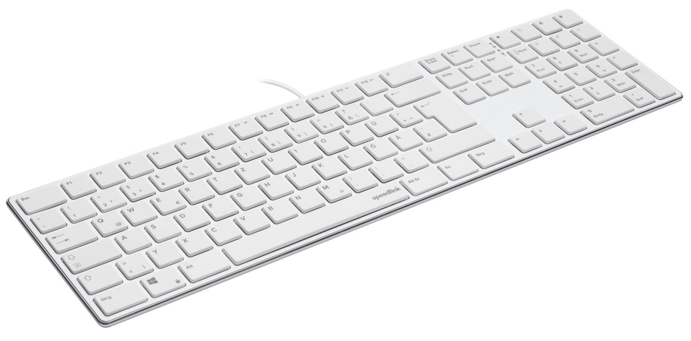 EAN 4027301255379 - SPEEDLINK SL-640010 teclado Oficina USB Alemán Blanco imagen 2