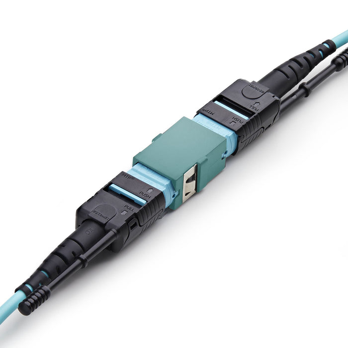 EAN 65030925228 - StarTech.com MPOSMAPCAQCOUPLER adaptador de fibra óptica MPO/MTP 1 pieza(s) Color aguamarina, Negro imagen 3