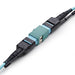 EAN 65030925228 - StarTech.com MPOSMAPCAQCOUPLER adaptador de fibra óptica MPO/MTP 1 pieza(s) Color aguamarina, Negro imagen 3
