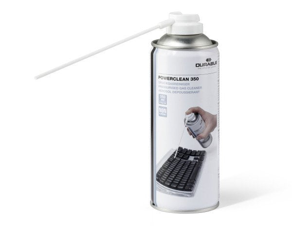 EAN 4005546983356 - Durable POWERCLEAN 350 limpiador de aire comprimido 350 ml imagen 1