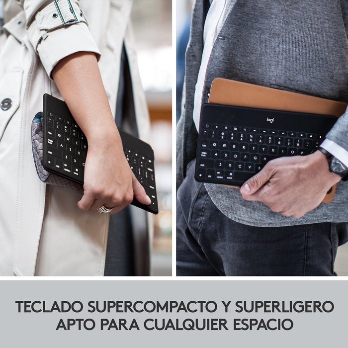 EAN 5099206094154 - Logitech 920-010044 teclado para móvil QWERTY Español Bluetooth Azul, Naranja imagen 8
