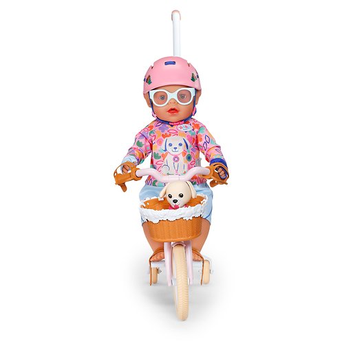 EAN 4001167840160 - BABY born @ Bike with Lucky Juego de bicicleta para muñecas imagen 8