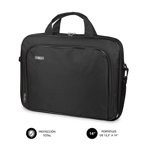 EAN 8436586741235 - SUBBLIM SUB-LB-1OLB030 maletines para portátil 35,6 cm (14") Maletín Toploader Negro imagen 1