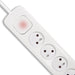 EAN 5901878502823 - Qoltec 50282 limitador de tensión Blanco 4 salidas AC 230 V 1,8 m imagen 3