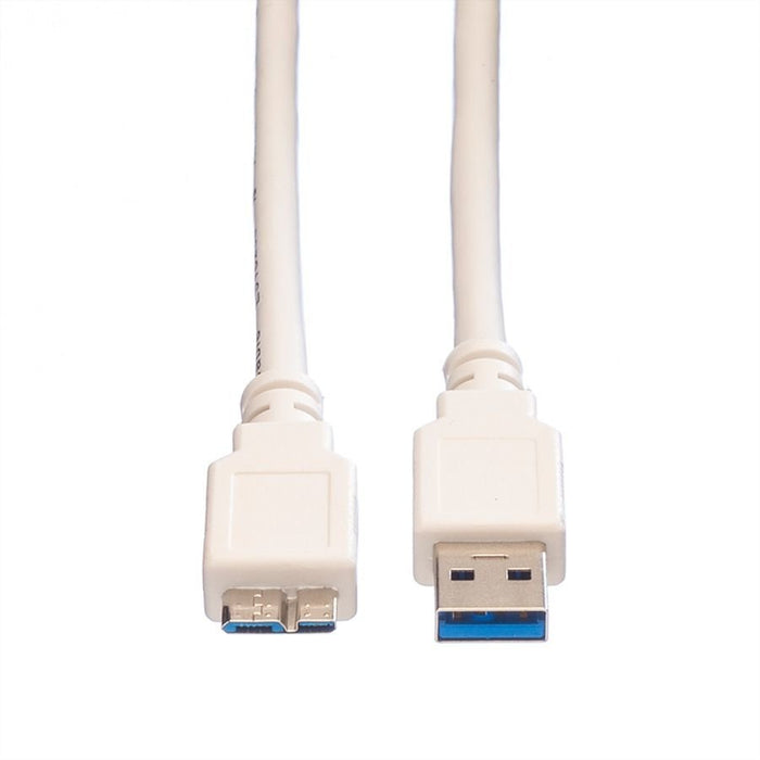 EAN 7611990172450 - VALUE 11998876 cable USB USB 3.2 Gen 1 (3.1 Gen 1) 0,15 m Micro-USB A Micro-USB B Blanco imagen 3