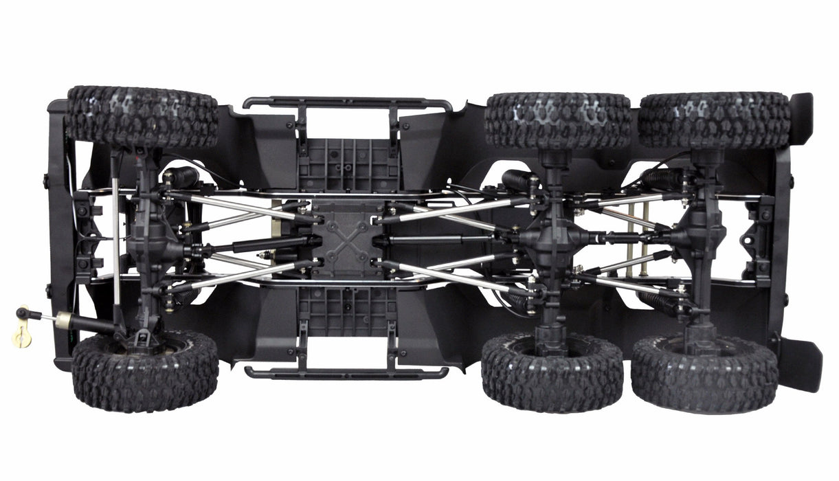 EAN 4260677959148 - Amewi AMXRock RCX103R Scale Crawler 6x6 Pick-Up 1:10 Roller modelo controlado por radio Camión oruga Moto imagen 5