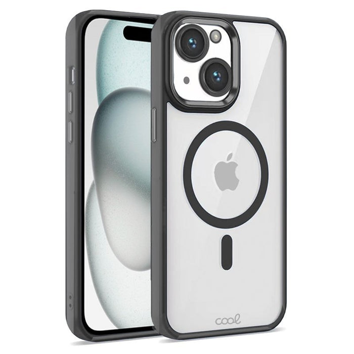 EAN 8434847074054 - COOL Accesorios COOL funda para teléfono móvil 15,5 cm (6.1") Negro, Transparente imagen 1